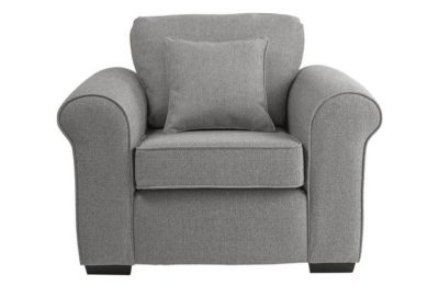 Collection Erinne Fabric Chair - Grey